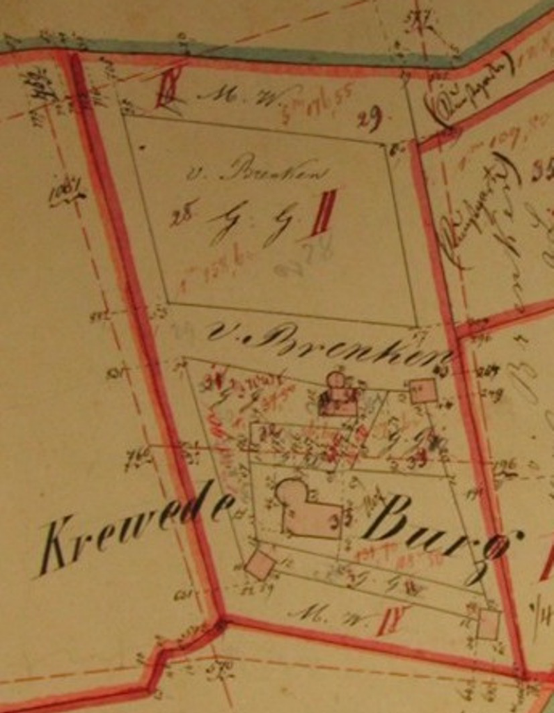 Kartenauszug (Oktober 1828).