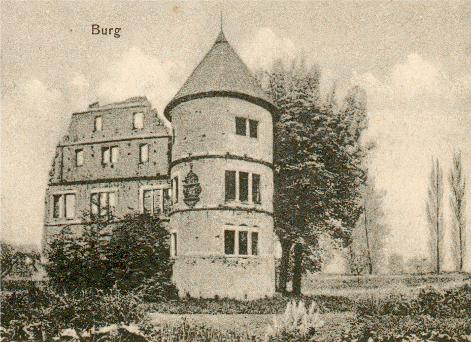 Herrenhaus von Norden betrachtet (ca. 1920).